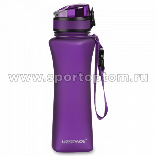 Бутылка для воды с сеточкой UZSPACE   тритан  6008 500 мл Фиолетовый