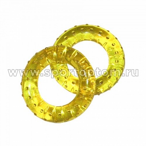 Эспандер кистевой кольцо массажное IRON MASTER 97023 IR 7 см Желтый