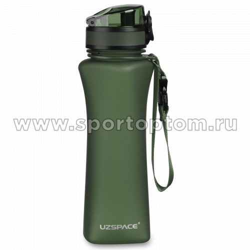 Бутылка для воды с сеточкой UZSPACE   тритан  6008 500 мл Зеленый
