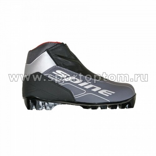 Ботинки лыжные NNN COMFORT синтетика м83/7 36 Черно-серый