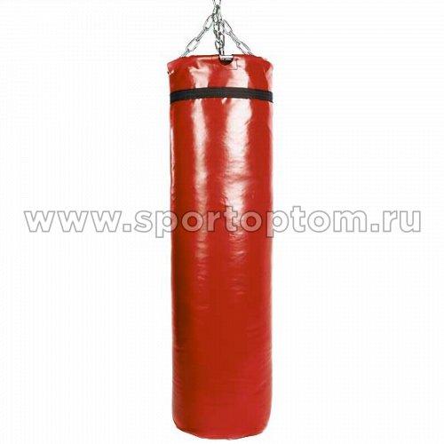 Мешок боксерский SM 50кг на цепи (армированный PVC) SM-238 50 кг Красный