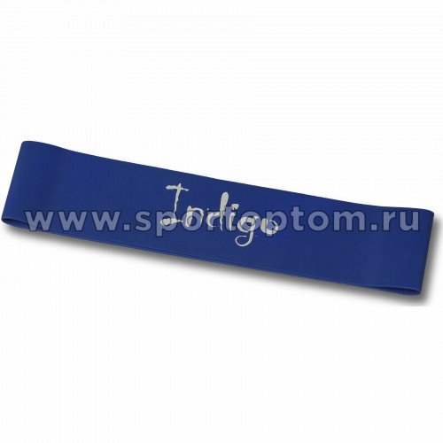 Эспандер Лента латекс замкнутая INDIGO HEAVY (7-12 кг) 6004-3 HKRB 46*5*0.09 см Синий