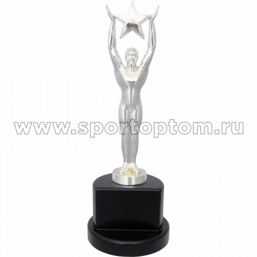 Кубок Атлет со звездой INDIGO h28см (серебро, статуэтка) 8823 G