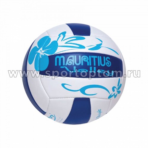 Мяч волейбольный INDIGO любительский шитый (PVC 1,6 мм) 1195  Бело-красно-желтый