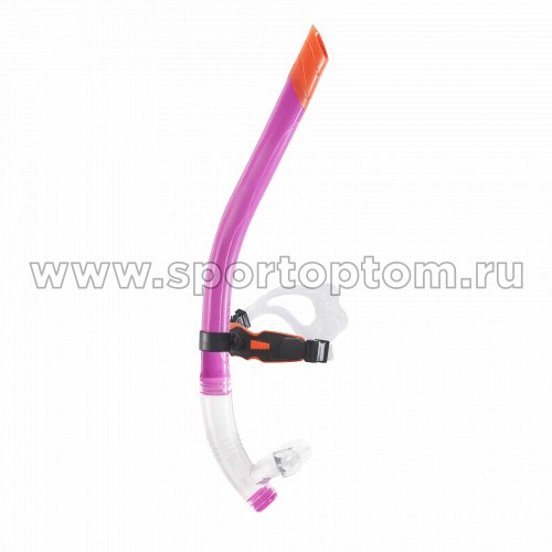 Трубка для плавания  INDIGO с креплением на голову для бассейна S15 Фиолетовый