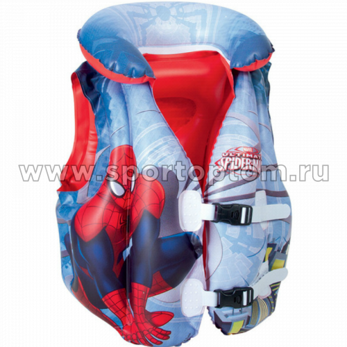 Жилет надувной BW Spider Man 3-6л 98014 51*46 см