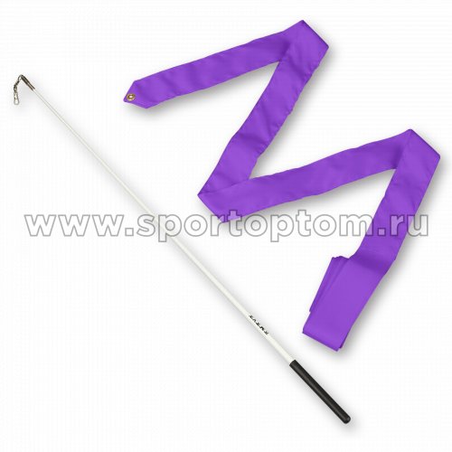 Лента гимнастическая с палочкой 58 см AMAYA 330415 5,0 м Фиолетовый