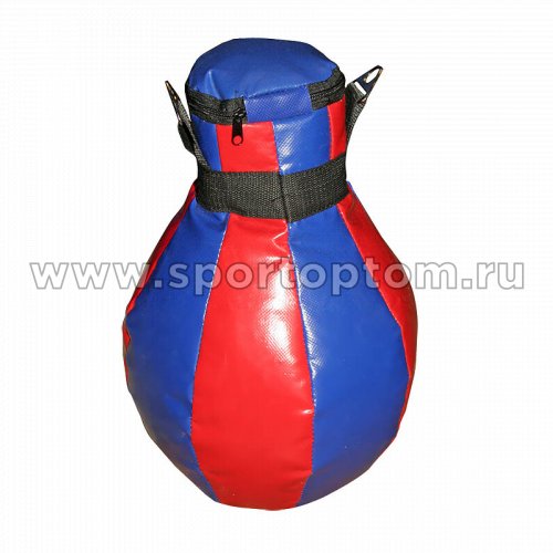 Груша боксёрская SM (армированный PVC) SM-013 8 кг Сине-красный