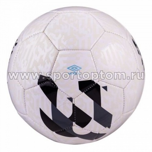 Мяч футбольный №5 UMBRO VELOCE SUPPORTER BALL 20981U Черно-бело-серый