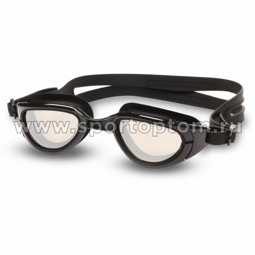 Очки для плавания INDIGO MANTIS зеркальные S997M Черный