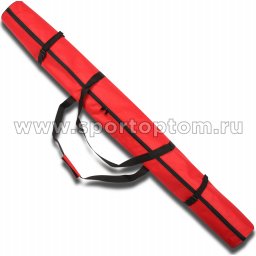 Чехол для лыж на молнии Эстафета SM-159/170-180 170-180 см Красный
