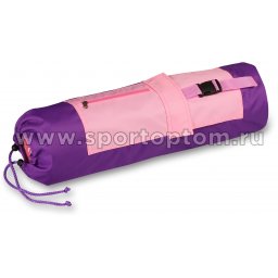 Чехол для коврика с карманами SM-369 69*18 см Фиолетово-розовый