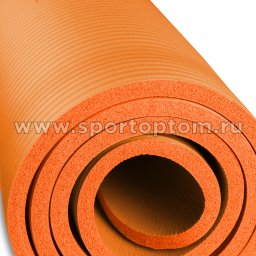 Коврик для йоги и фитнеса INDIGO NBR IN104 Оранжевый (5)