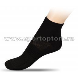 Носки спортивные средние хлопок ЛВ18-1 Черный