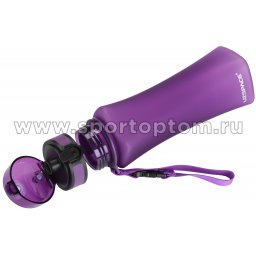 Бутылка для воды с сеточкой UZSPACE 500мл тритан 6008 Фиолетовый матовый (2)