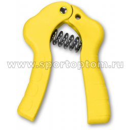 Эспандер кистевой пружинный PRO-SUPRA LIGHT пластиковые ручки 2701 Желтый