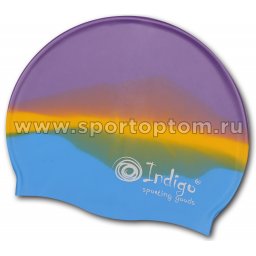 Шапочка для плавания силиконовая INDIGO 110 SC Мультицвет (1)
