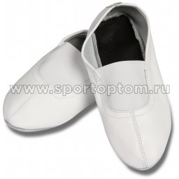 Чешки  кожаные с мягкой стелькой  GS101 34 Белый