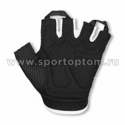 Перчатки для фитнеса мужчкие SB-16-8208 черно-белый 2