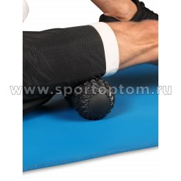 Модель Мячик массажный двойной для йоги INDIGO IN269 Черный (8)