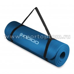 Коврик для йоги и фитнеса INDIGO NBR IN229 Синий (3)