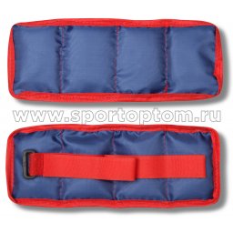 Утяжелители для рук и ног INDIGO КЛАССИКА SM-148/0,7 2*0,7 кг Синий 