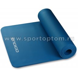 Коврик для йоги и фитнеса INDIGO NBR IN229 183*61*1,2 см Синий 