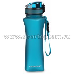 Бутылка для воды с сеточкой UZSPACE тритан 6008 Бирюзовый