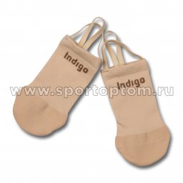 Получешки (полупальцы вязаные) удлиненные INDIGO SM-223 Бежевый