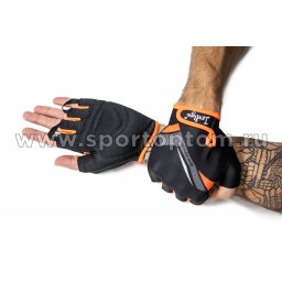 Велосипедные перчатки SB-01-8206 Черно-оранжевый