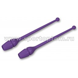 Булавы для художественной гимнастики INDIGO (термопластик) SM-352 36 см Фиолетовый
