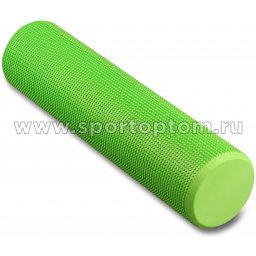 Ролик массажный для йоги INDIGO Foam roll IN022 Зеленый
