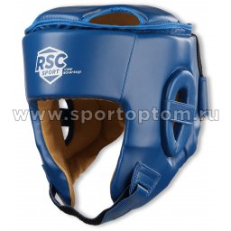 Шлем боксерский RSC PU BF BX 201 Синий (1)