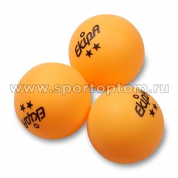 Шарики для настольного тенниса EKIPA 2 звезды 3шт EP03 40 мм Желтый (3)