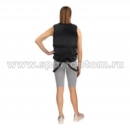 Жилет страховочный Посейдон до 70 кг SM-438 М(40-44) Черно-лимонный Жилет страховочный Посейдон SM-438 черно-лимонный 6