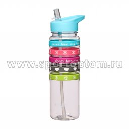 бутылка для воды YY-207 голубой 2