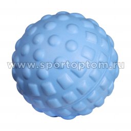 мячик массажный IN328 голубой 1