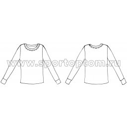 Футболка с длинным рукавом SM-221 Черный Футболка с длинным рукавом SM-221 Черный (3)