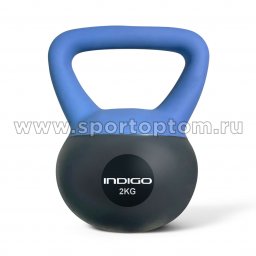 Гиря мягкая INDIGO 2,0кг IN405 2 кг Сине-серый