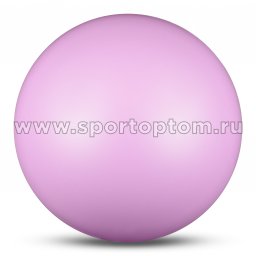 Мяч для художественной гимнастики INDIGO металлик 300 г IN315 15 см Сиреневый