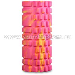 Ролик массажный для йоги INDIGO PVC IN101 Мультицвет (2)