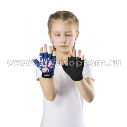 Велоперчатки детские IN322 Сине-розовый 1