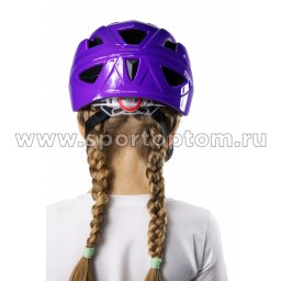 шлем велосипедный IN073 фиолетовый 3