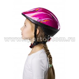 шлем велосипедный IN318 розовый 2