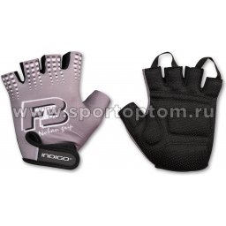Перчатки велосипедные мужские INDIGO   SB-01-8207 Серый