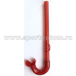 Трубка для плавания детская (с загубником, маскодержатель) 1161 (H029) Красный