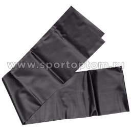 Эспандер ленточный INDIGO  MEDIUM (ТПЭ) 6-8 кг  IN295 1,8м*15см*0,45мм Черный