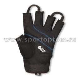 Перчатки для фитнеса мужчкие SB-16-8128 Черно-синий 2