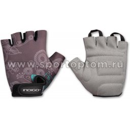 Перчатки велосипедные женские INDIGO  SB-01-8545 XS Светло-серый