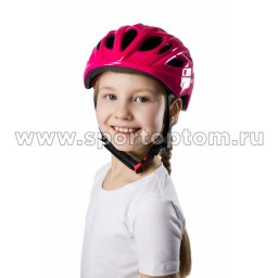 шлем велосипедный IN073 розовый 1